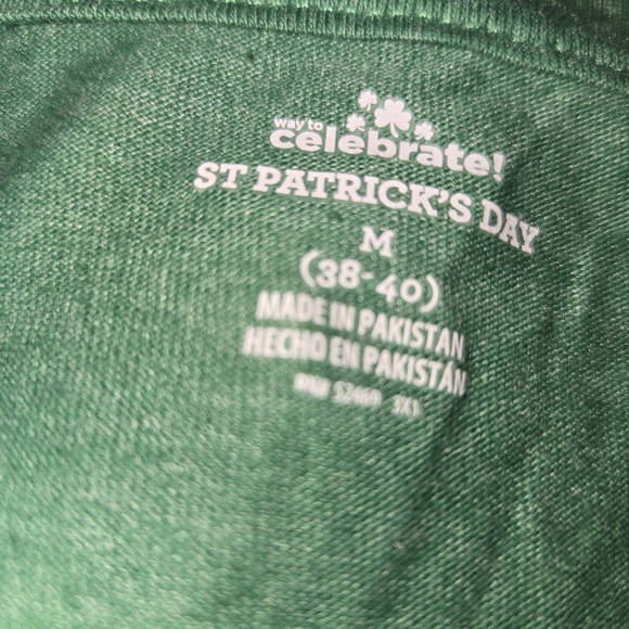 Celebrate It  NEW "Life of The Paddy" St. Patrick's Green Graphic Tee 2016 - Picture 7 of 7